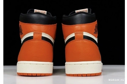 1 BACKBOARD” HIGH RETRO “SHATTERED OG MENS JORDAN AIR 1124